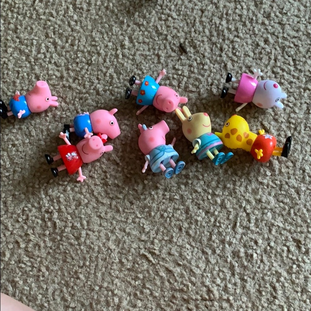 Peppa figurines